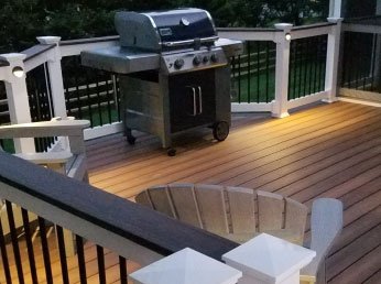 Deck grill area for deck building in MD